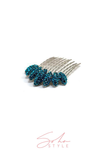 Almond Cluster Crystal Comb (Deluxe Set) value set Soho Style