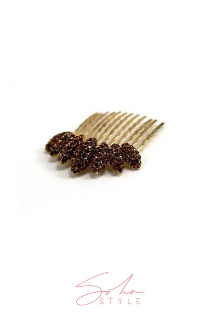 Almond Cluster Crystal Comb (Deluxe Set) value set Soho Style