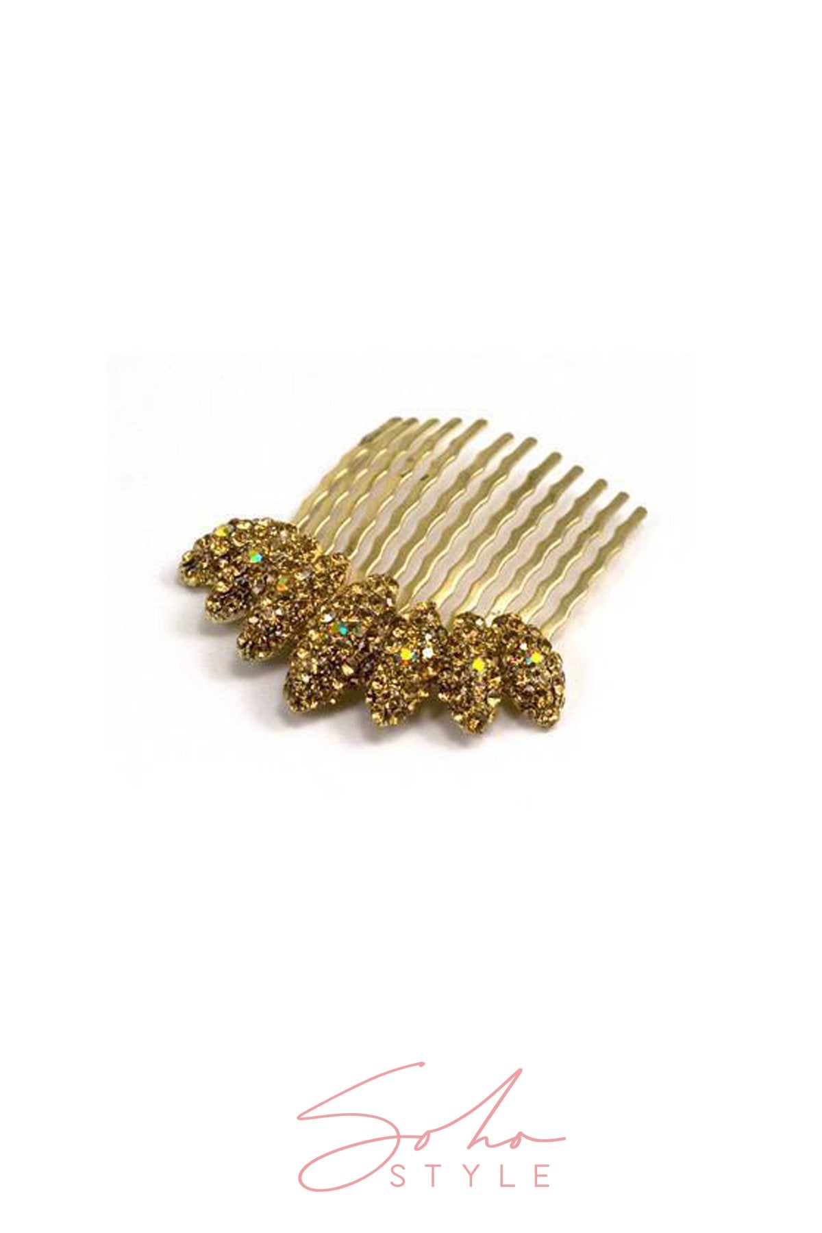 Almond Cluster Crystal Comb (Deluxe Set) value set Soho Style
