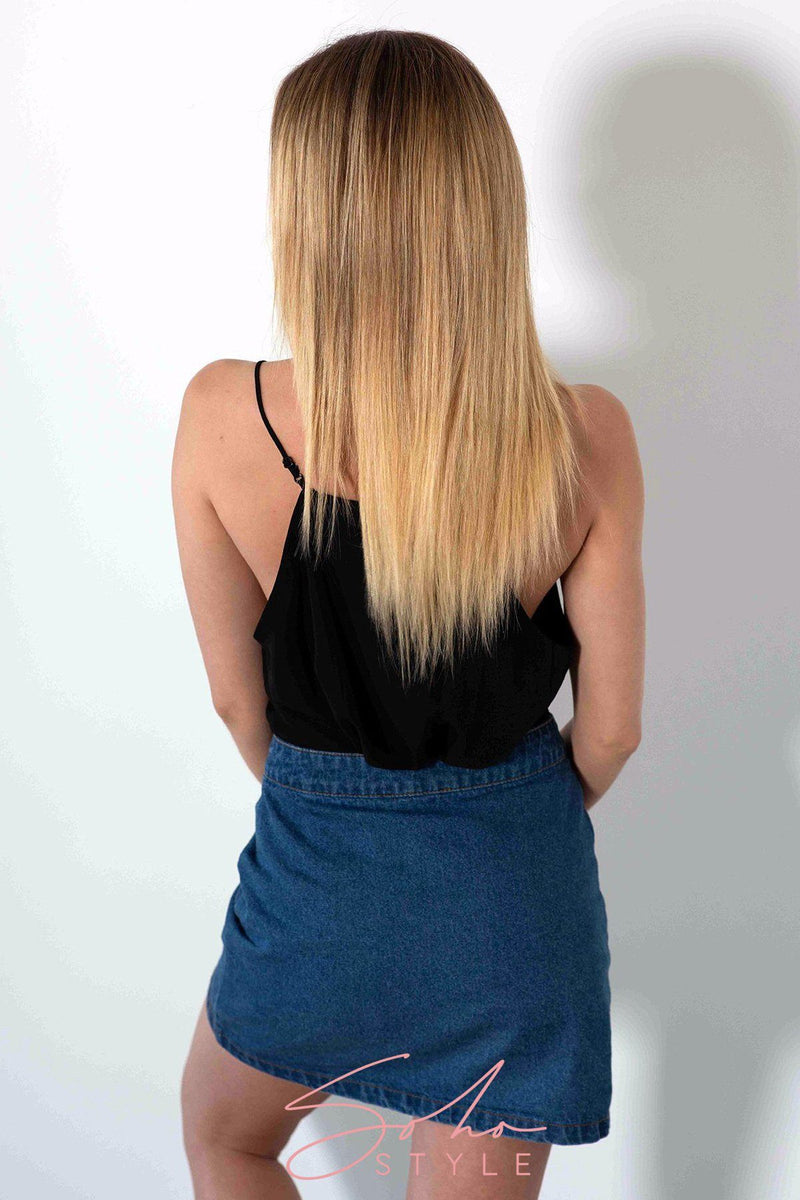 Seven Sisters 15",18", 22" Clip-In Human Hair Extensions Hair Extension Soho Style