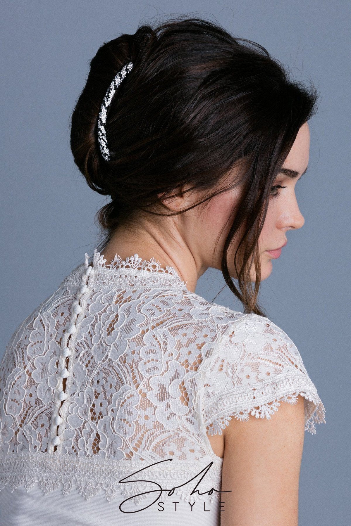Large Print Hair Comb Hair Comb Soho Style