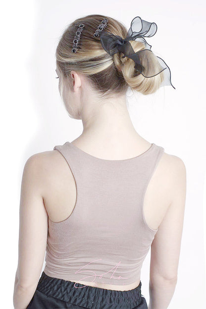 Rounded Pattern Bejeweled Hair Comb Hair Comb 2020