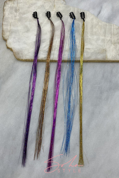 Tinsel Hair Extensions Set Hair Extension Soho Style