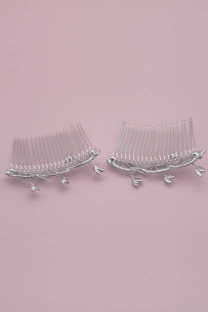 Crystal Tulips Comb Wedding Sale