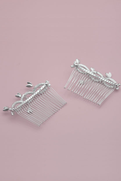 Crystal Tulips Comb Wedding Sale