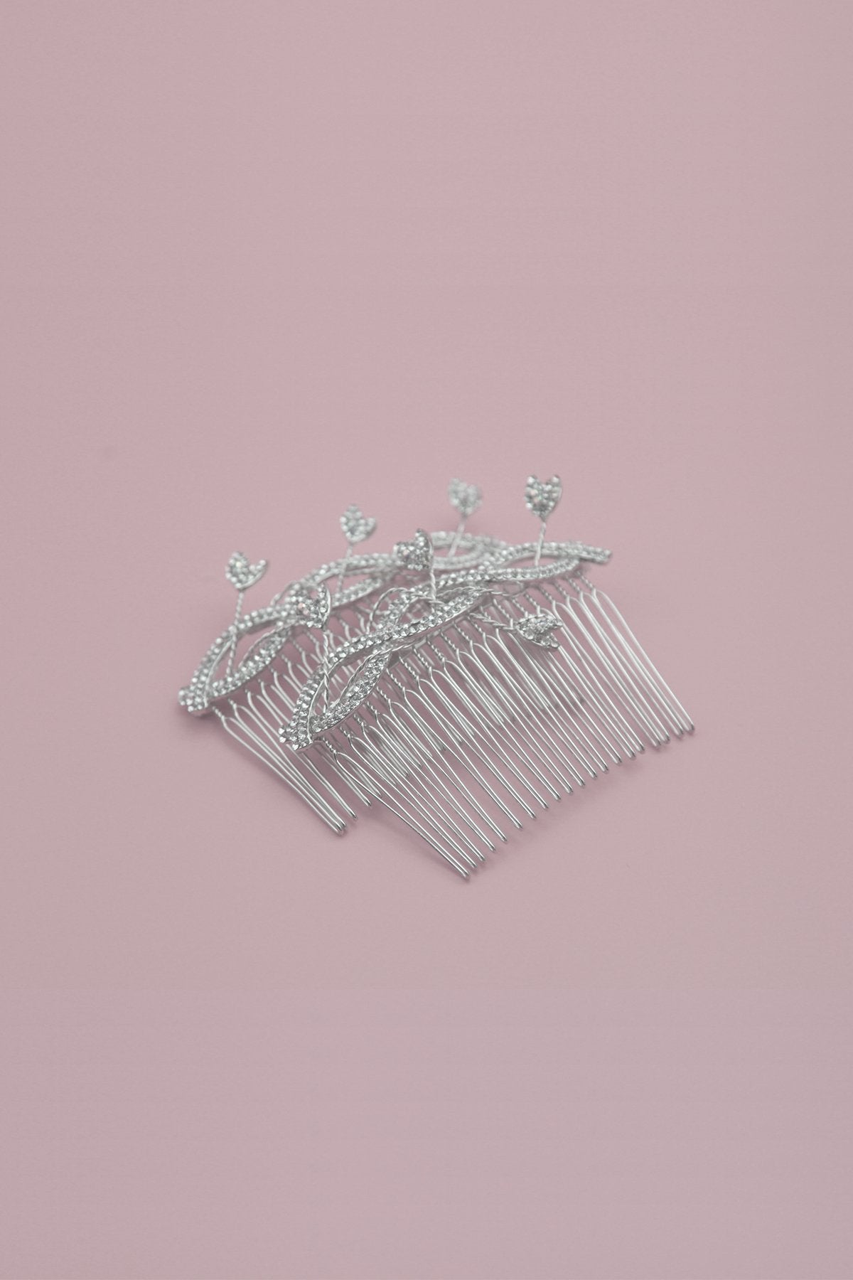 Crystal Tulips Comb Wedding Sale