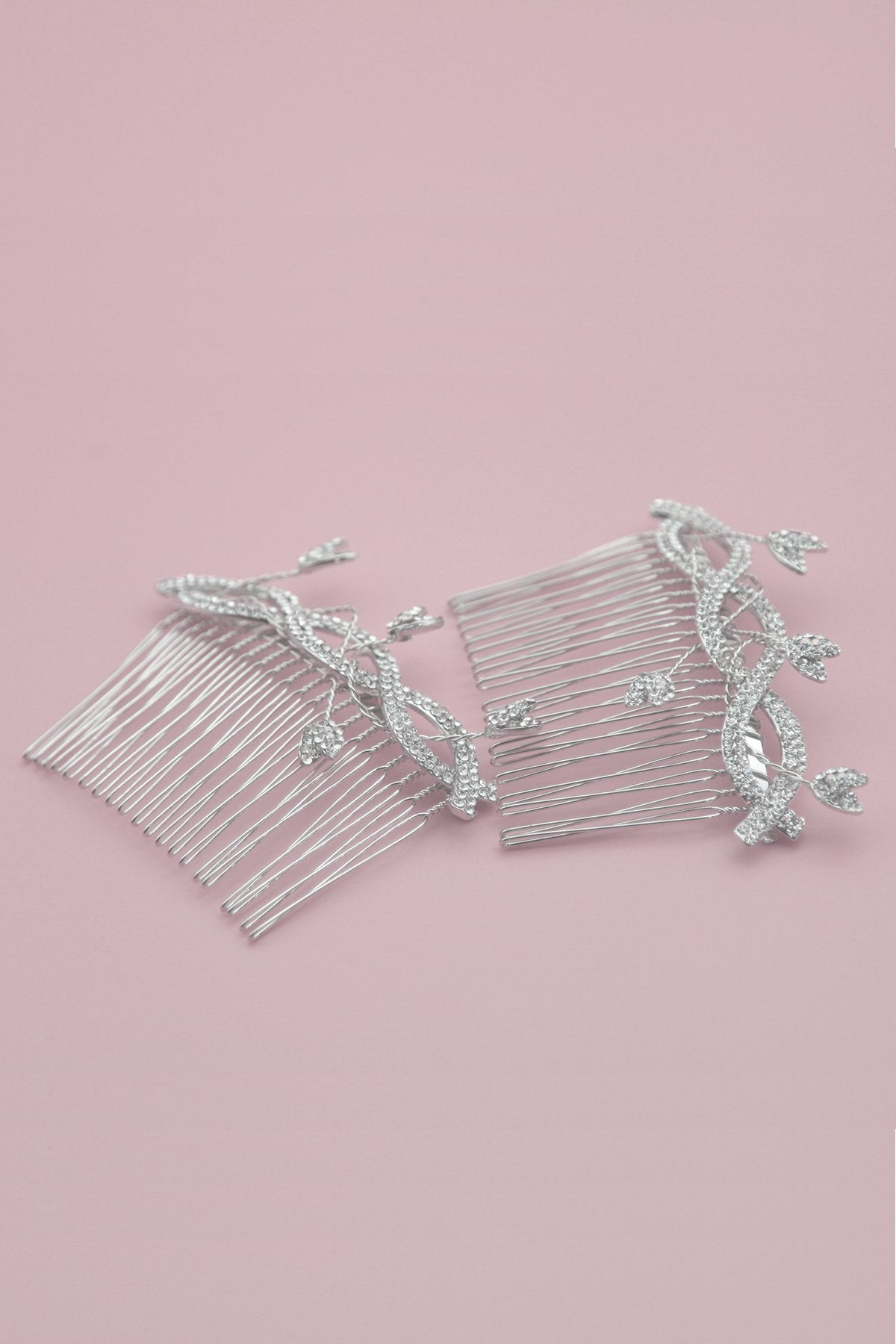 Crystal Tulips Comb Wedding Sale
