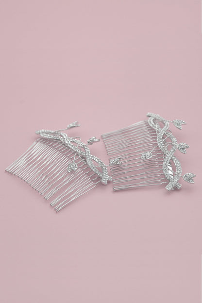 Crystal Tulips Comb Wedding Sale