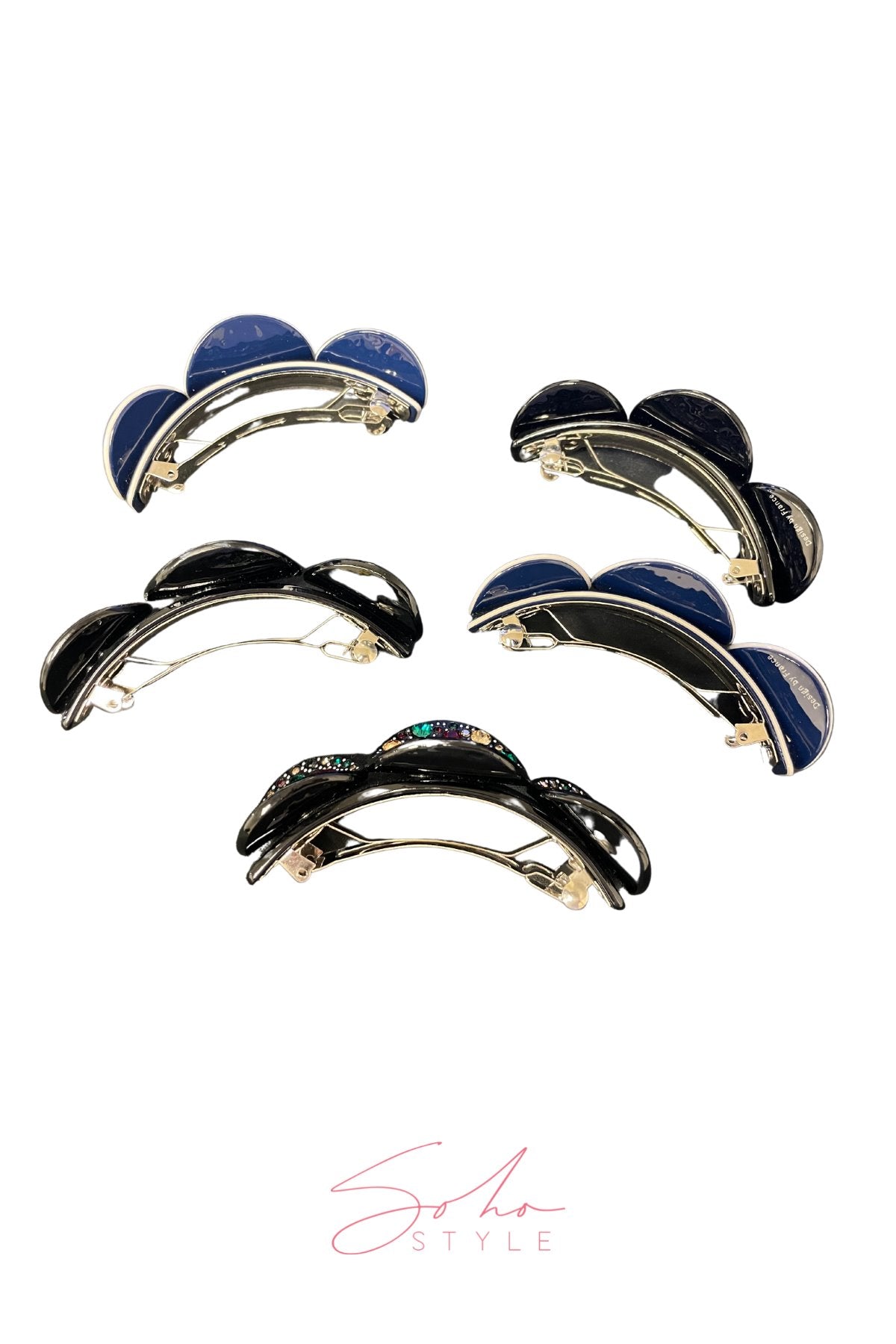 2023 New Cellulose #08 Barrette Soho Style
