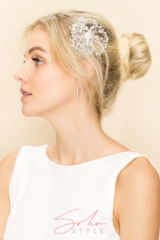 ANGEL BRANCH LEAF CRYSTAL COMB Wedding Sale