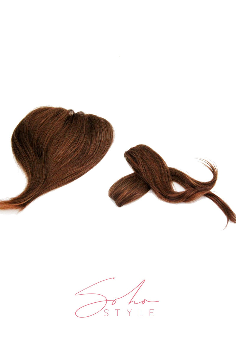 Special Value Set - Angela 14" Human Hair Volume Topper Extension + Human Ali set Hair Extension Sale