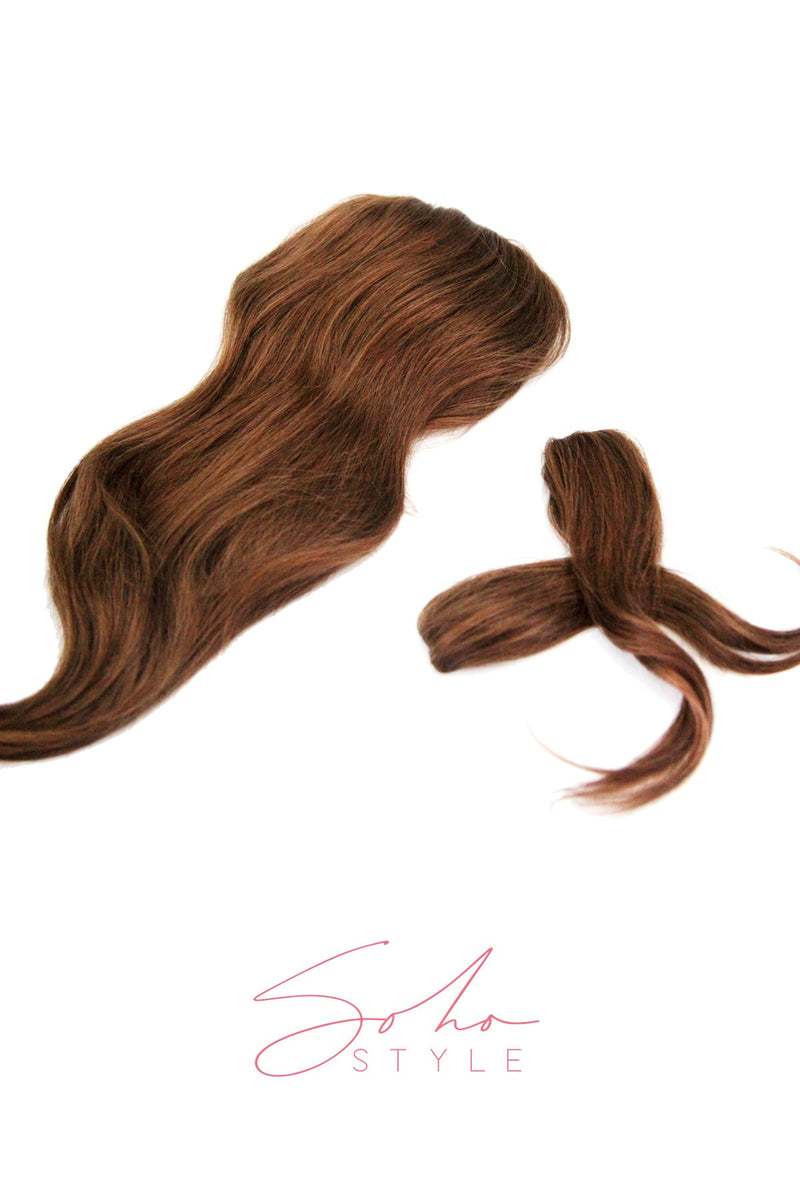 Special Value Set - Godiva 20" Luxury Long Volume Topper Remy Human Hair Extension + Ali set Hair Extension Sale