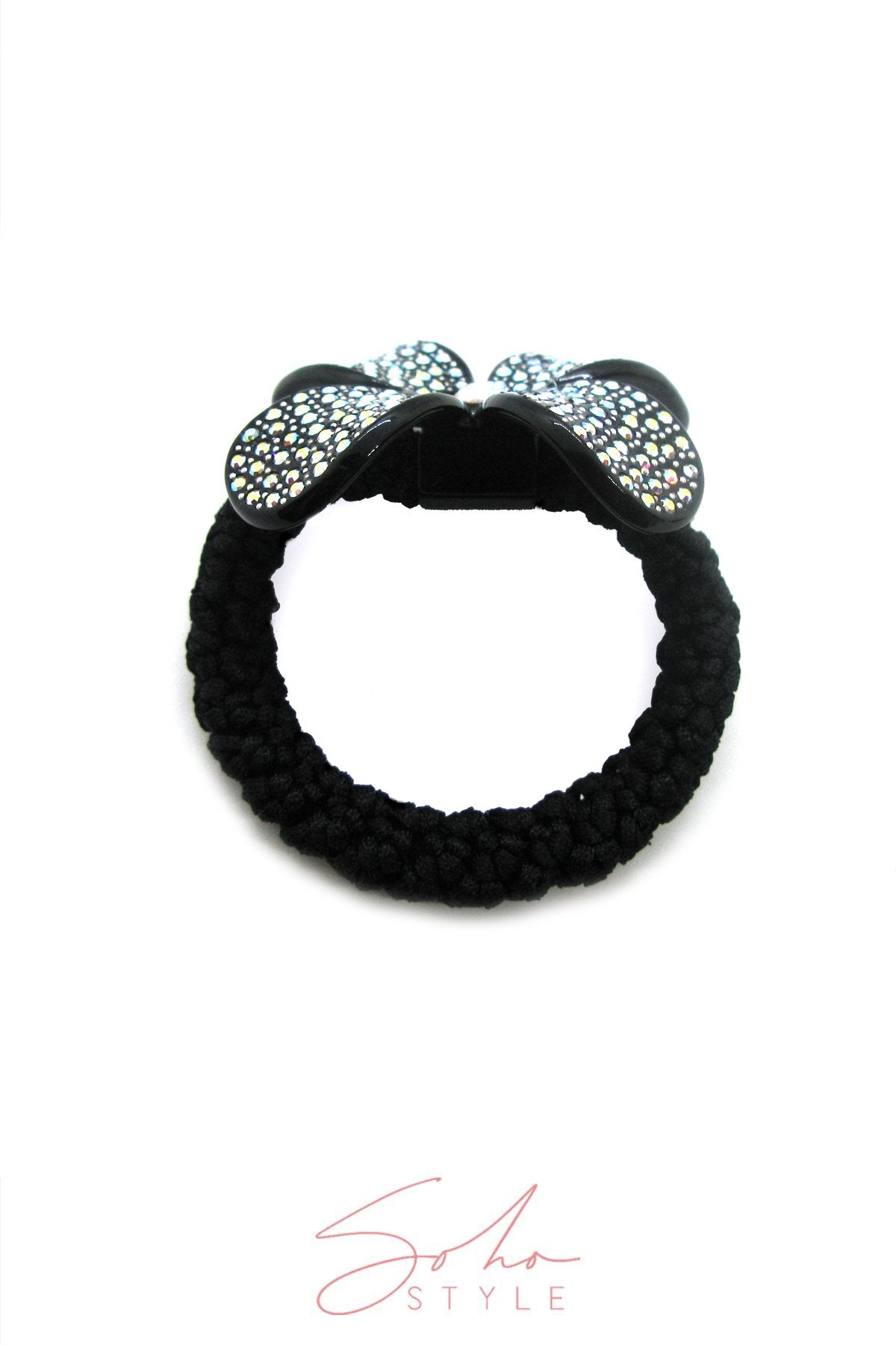Floral Petals Scrunchy Ponytail Ponytail Holder Soho Style