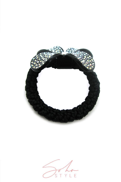 Floral Petals Scrunchy Ponytail Ponytail Holder Soho Style
