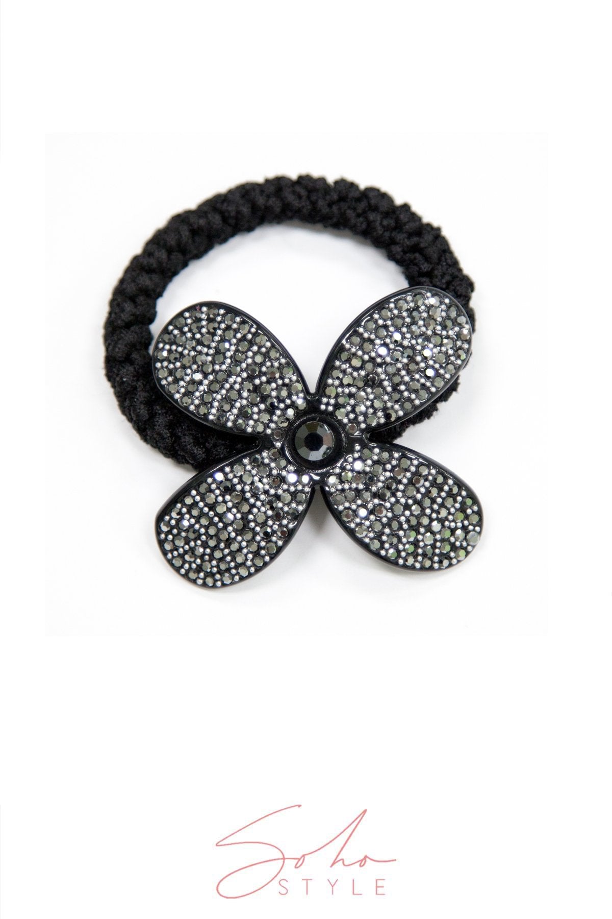 Floral Petals Scrunchy Ponytail Ponytail Holder Soho Style