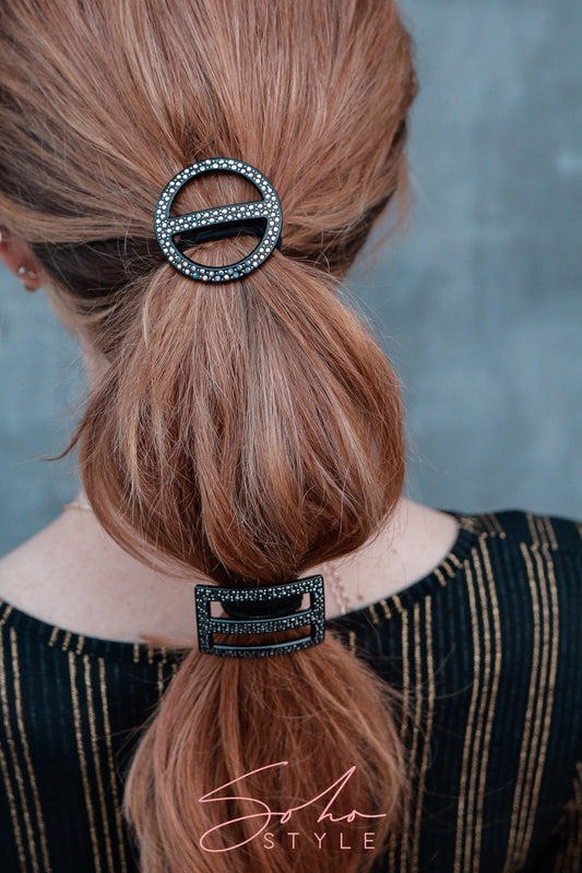 Tamara Crystal Ponytail Holder Ponytail Holder Soho Style
