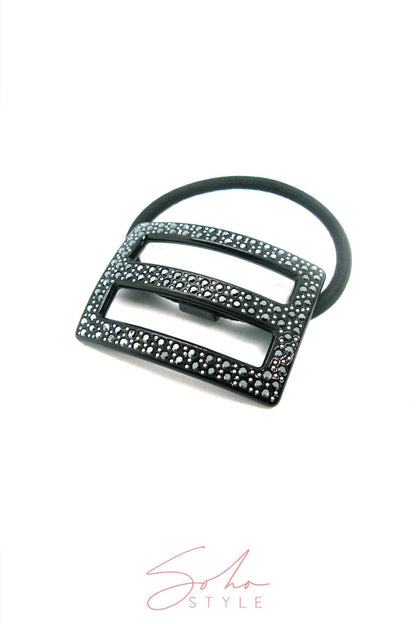 Tammie Crystal Ponytail Holder Ponytail Holder Soho Style