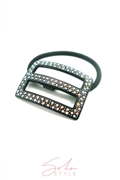 Tammie Crystal Ponytail Holder Ponytail Holder Soho Style