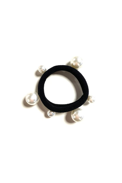 Pearl Ponytail Holder Ponytail Holder Soho Style