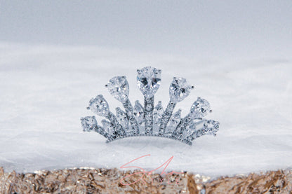 ANNIE CRYSTAL TIARA Wedding Sale