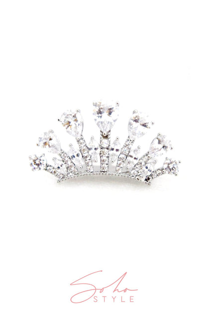 ANNIE CRYSTAL TIARA Wedding Sale