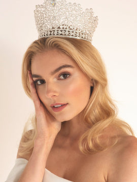 Debutante Crystal Crown Tiara