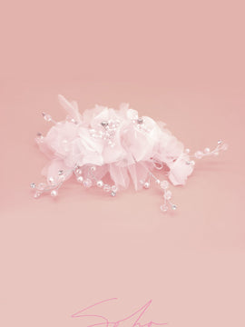 Chiffon Flower Hair Clip