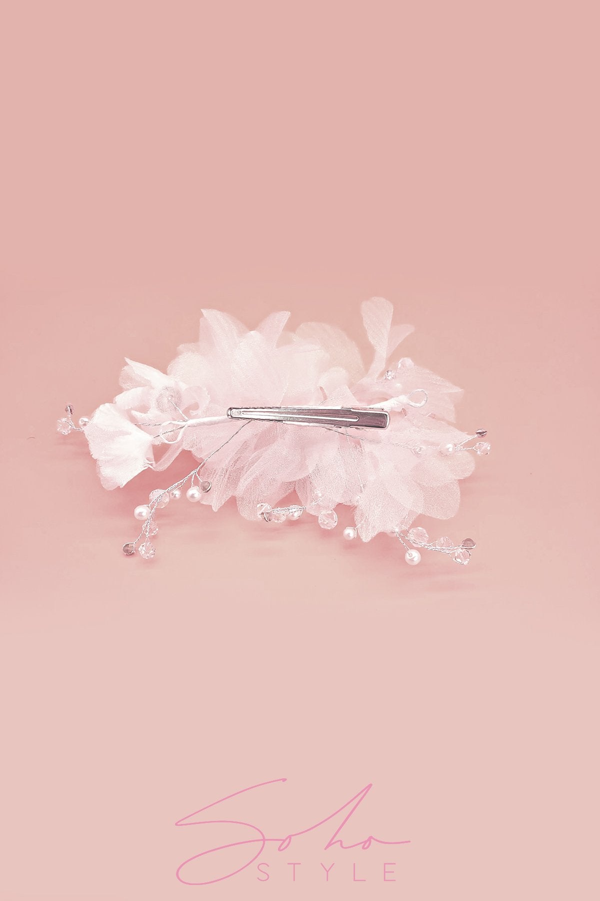 Chiffon Flower Hair Clip Wedding sale