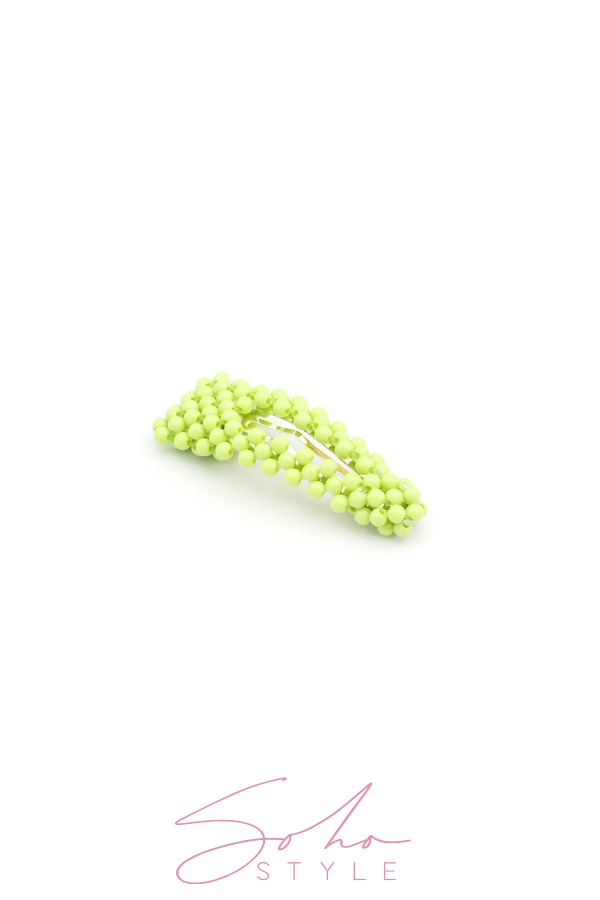Neon Beaded Hair Clips Rainbow Hair Clip 2020