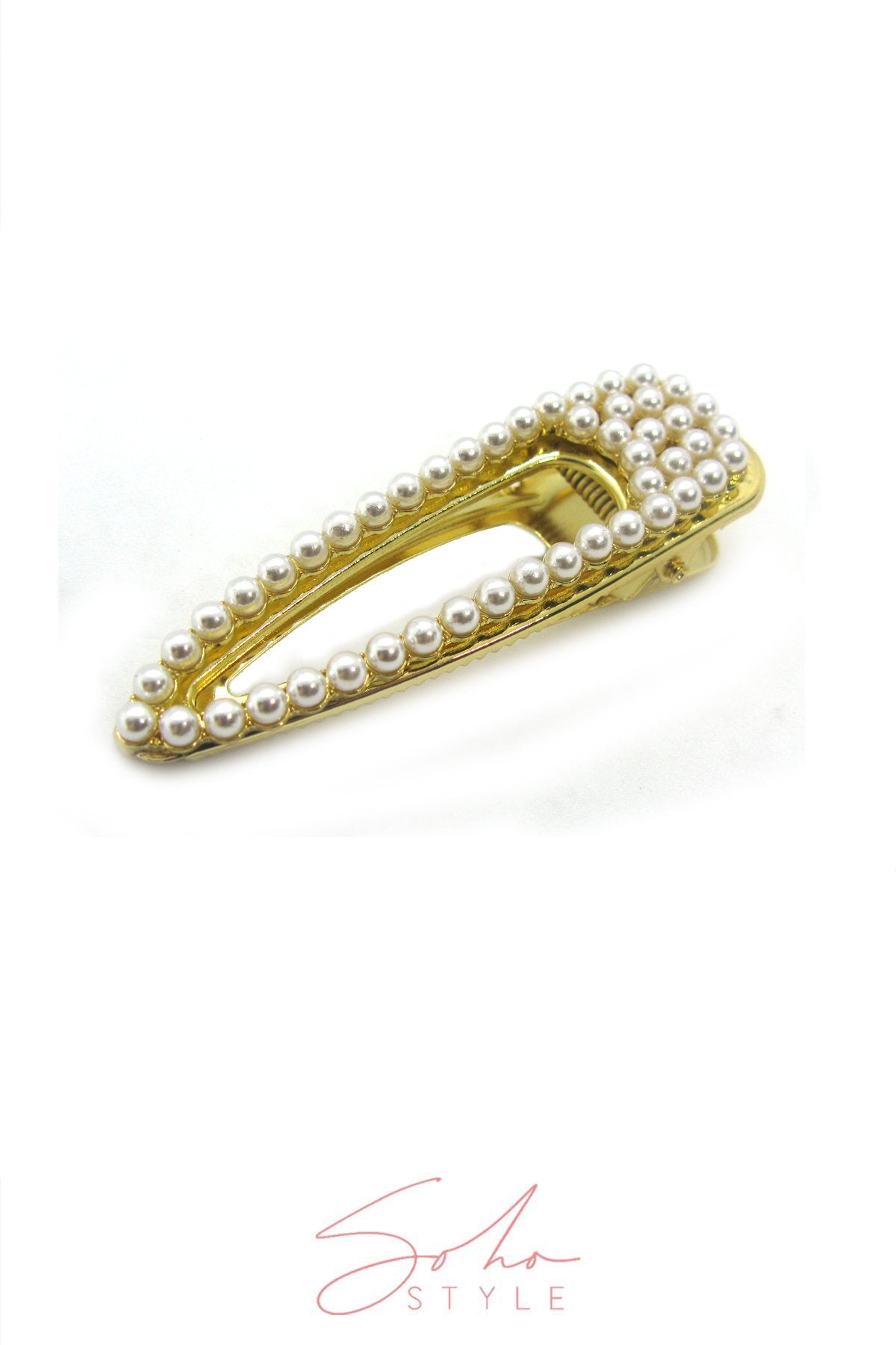 Large Gilded Pearl Hair Clip Hair Clip 2019