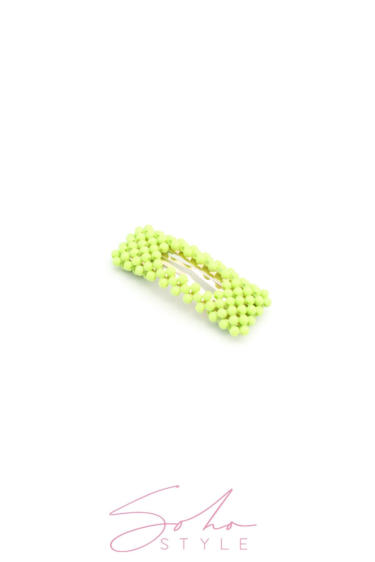 Neon Beaded Hair Clips Rainbow Hair Clip 2020