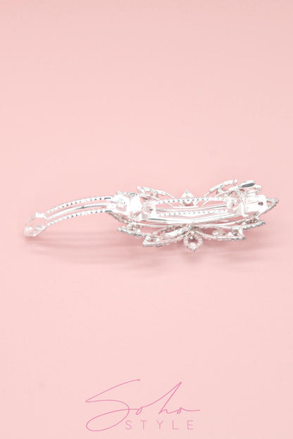 Snow Flower Barrette Wedding Sale