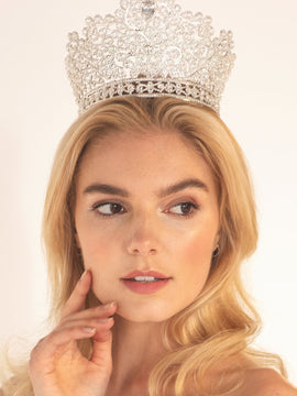 Debutante Crystal Crown Tiara