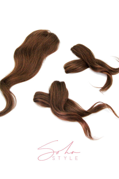 Special Value Set - Godiva 20" Luxury Long Volume Topper Remy Human Hair Extension + Ali set Hair Extension Sale