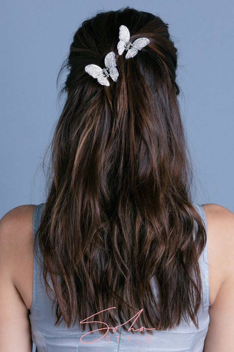Ombre Crystal Butterfly Jaw Hair Jaws Soho Style