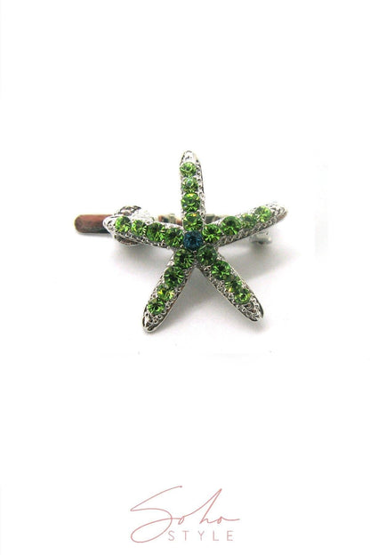 Sea Star Magnetic Barrette Barrette 2019