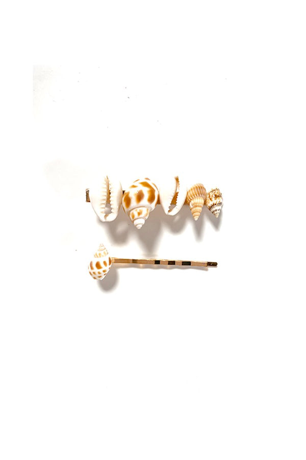 Seashell Bobby Pin Duo Bobby Pins Soho Style