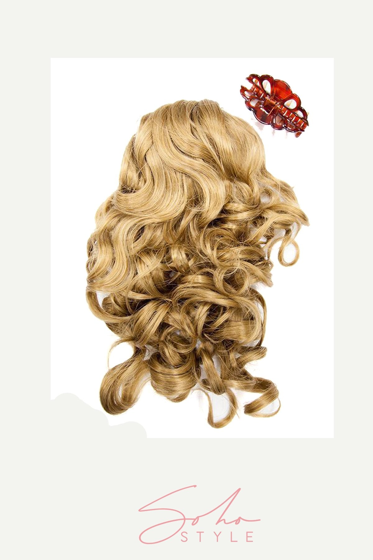 Erin - Futura Long & Wavy Jaw Clip-In Ponytail Extension Hair Extension Sale