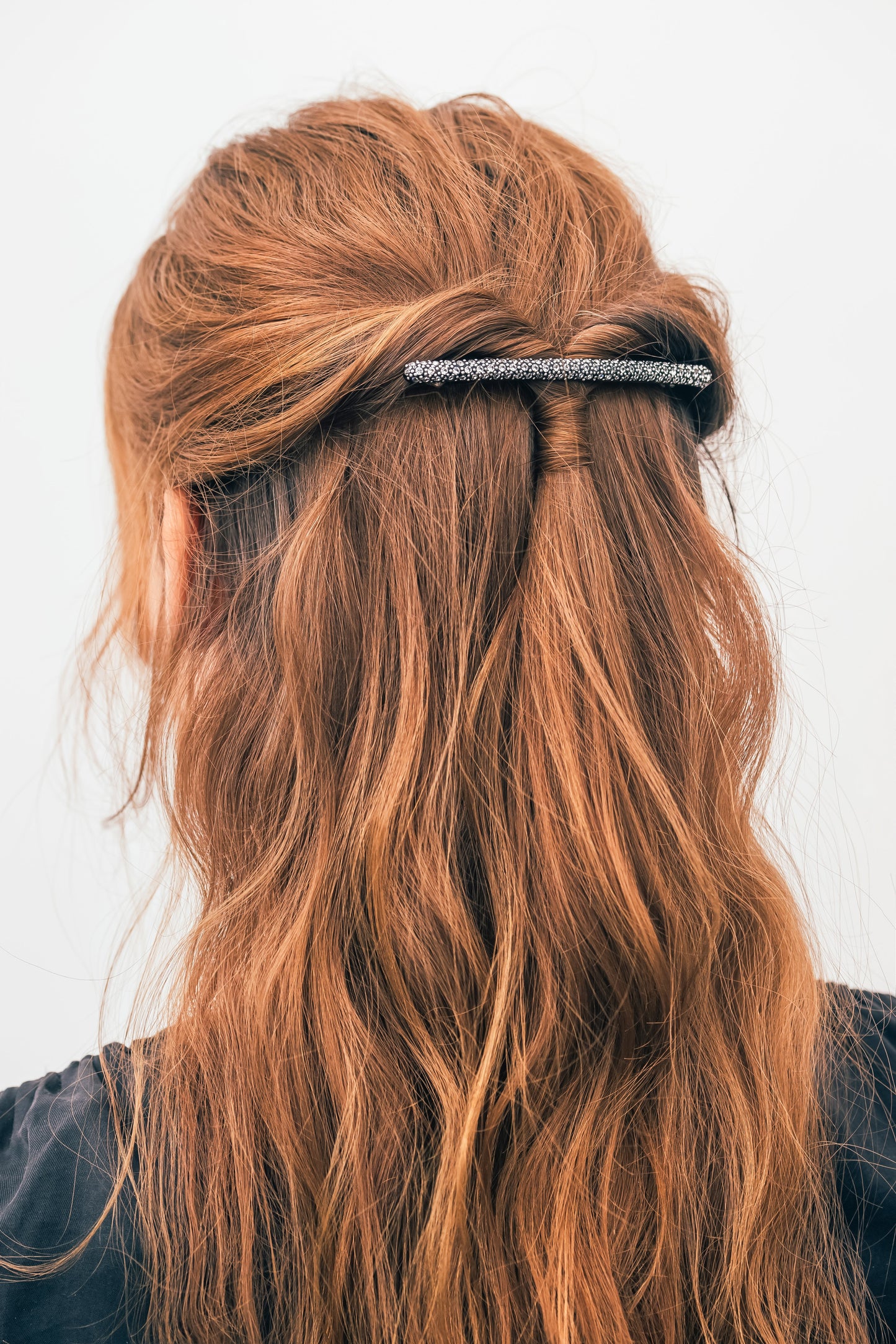 Pebble Milky Way Rhinestone Hair barrettes Barrette Soho Style