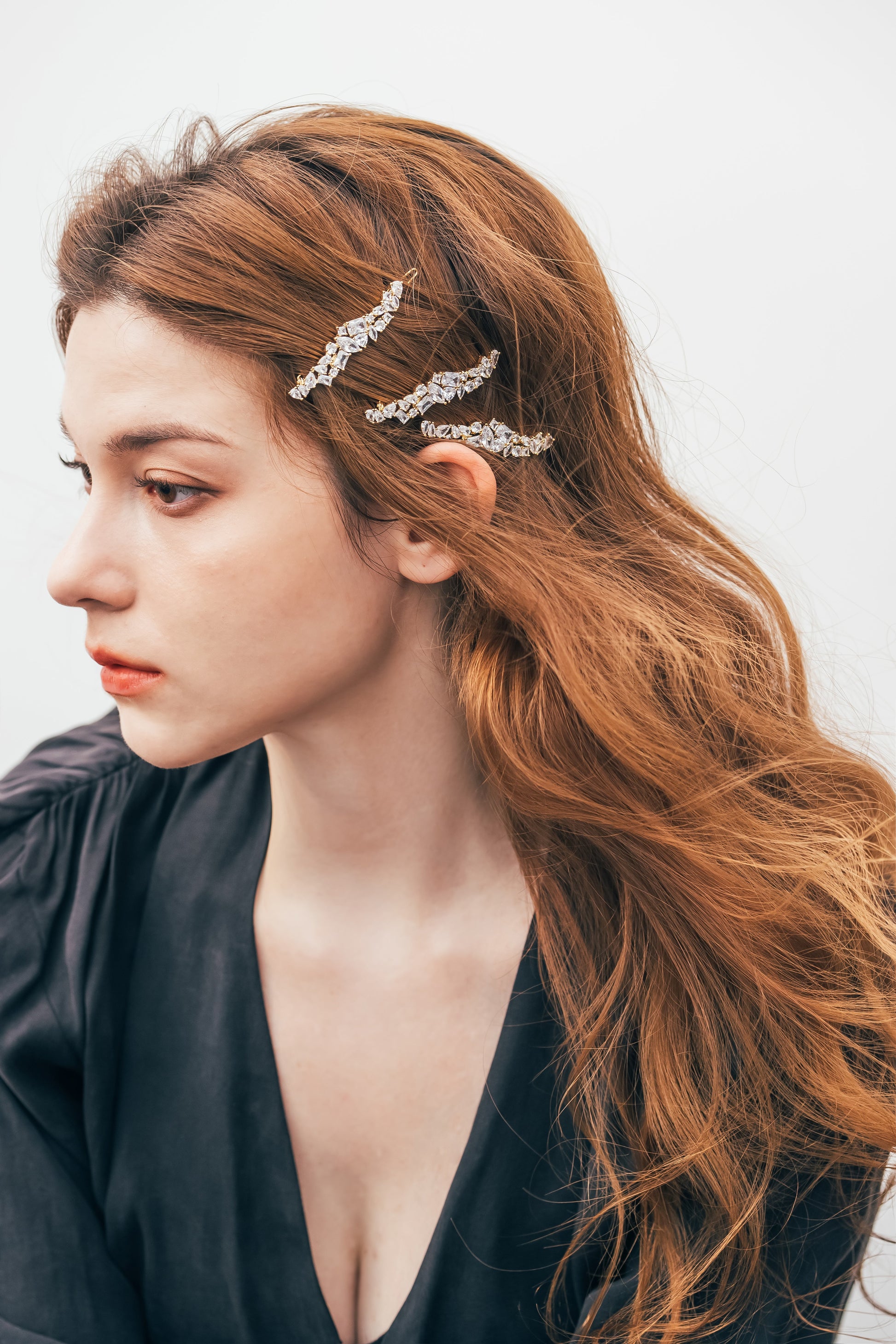 shooting star stone hair barrettes Barrette Soho Style