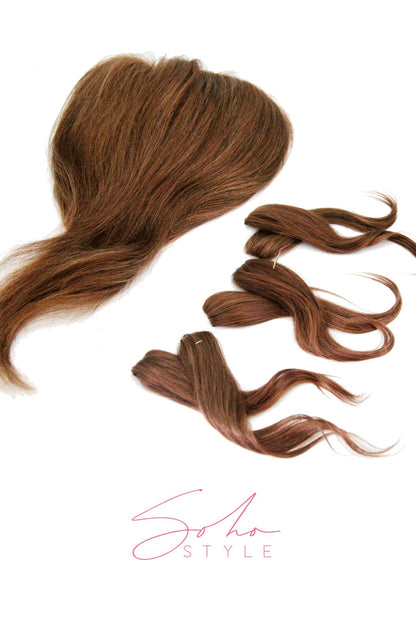 Special Value Set - Lucy 13" Human Hair + Ali 12" Clip-in Remy Human Hair set Hair Extension Sale