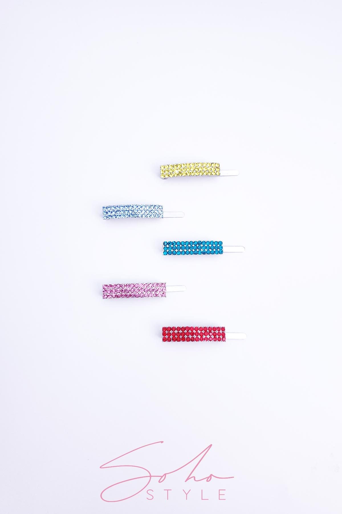 Promenade Magnetic Barrette 5PCS Set Sets Soho Style