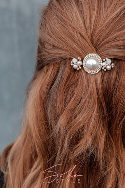 Luxe Pearl Statement Barrette 2019