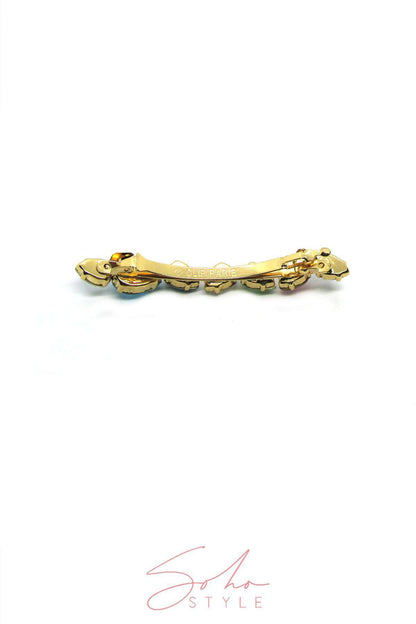 Soho Style Multi-Colored Bejeweled Barrette Barrette 2020