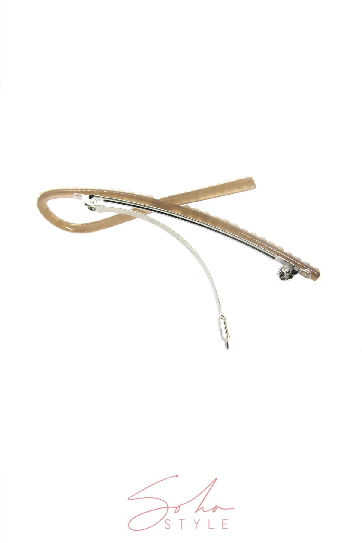 Pearl Ribbon Barrette Barrette Soho Style