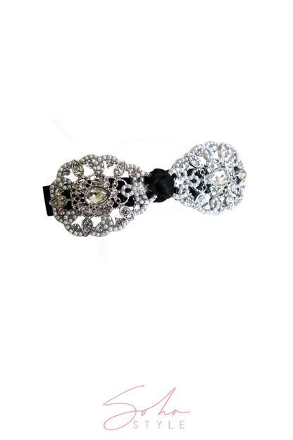 CRYSTAL BOW BARRETTE Barrette 2020