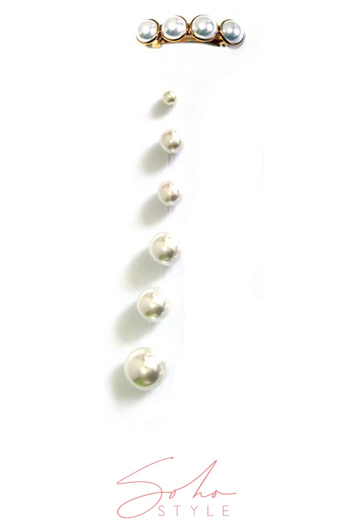 Pearl Waterdrop Barrette Barrette 2020