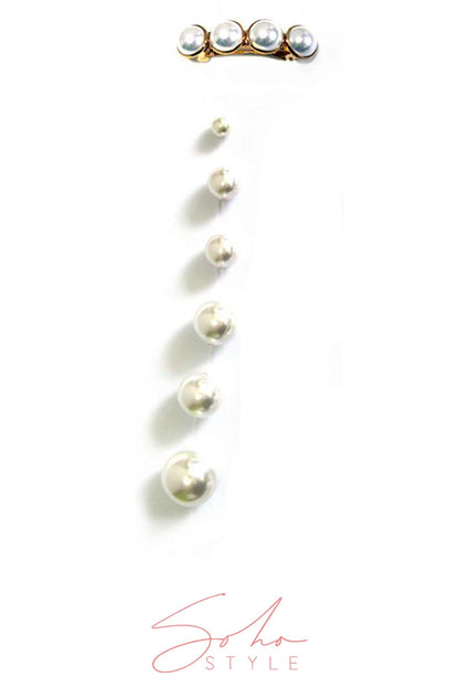 Pearl Waterdrop Barrette Barrette 2020