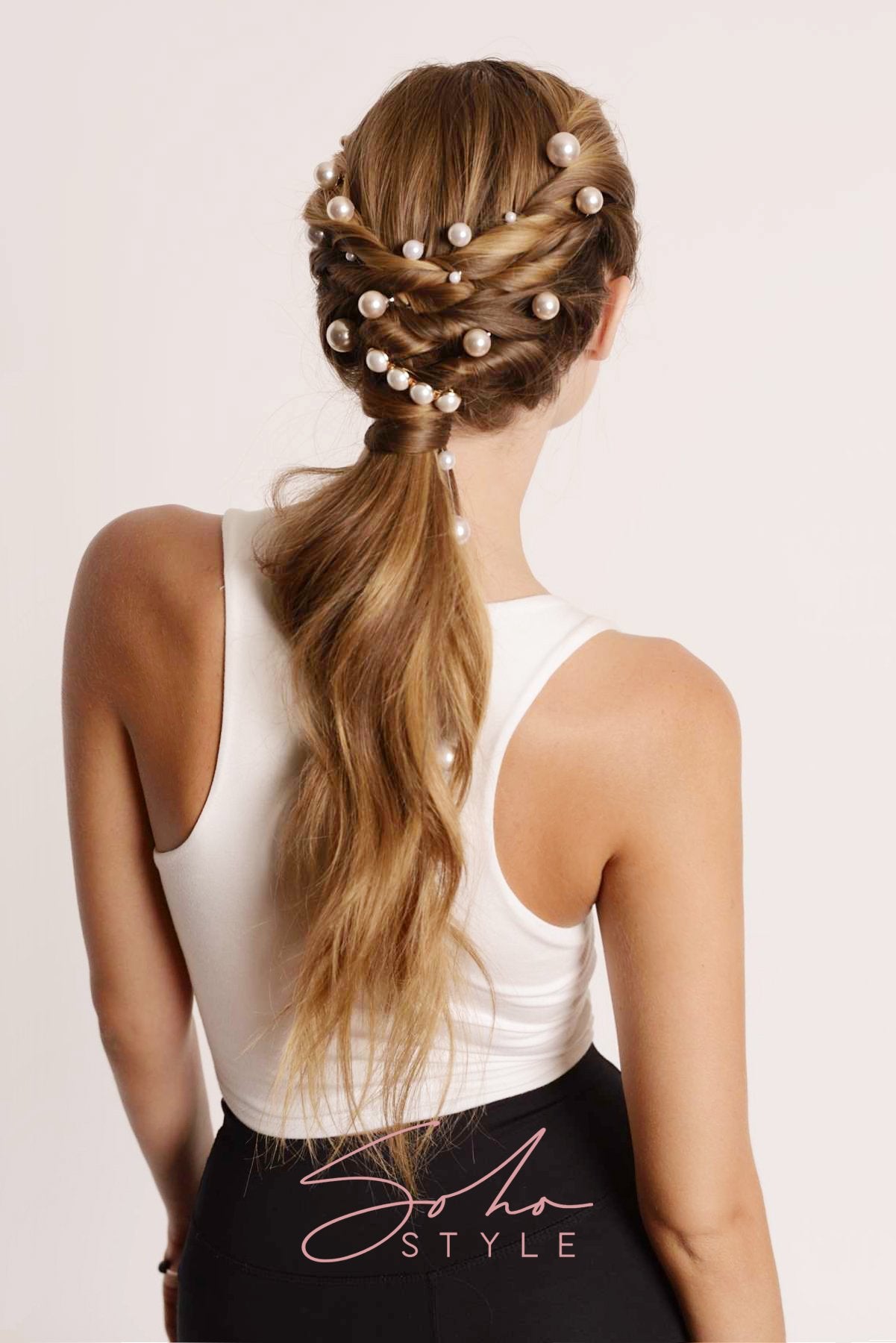 Pearl Waterdrop Barrette Barrette 2020