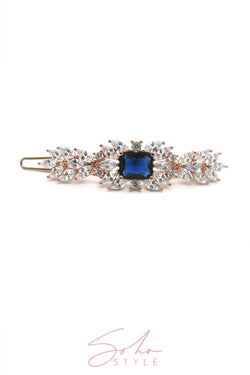 Emerald sparkle hair clip Hair Accessorie AC70054
